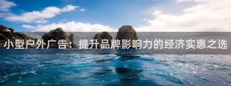 杏宇平台代理多少钱：小型户外广告：提升品